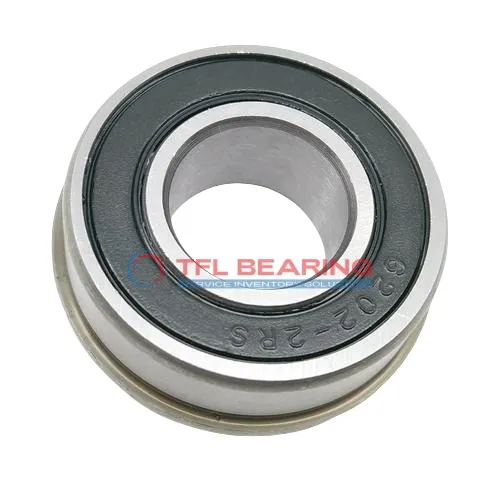 Flanged Deep Groove Ball Bearings D/W R2 R-2RS1